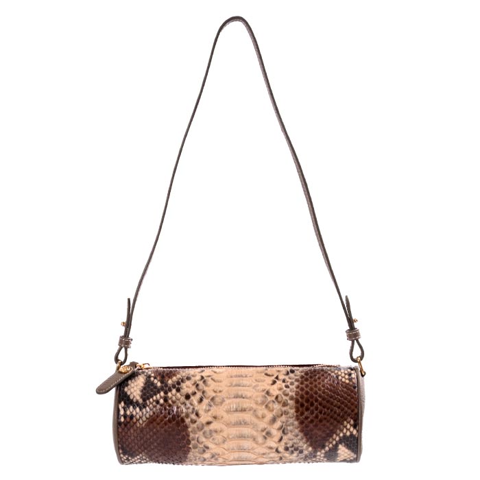 Pencil Case - Python - Brown Combo