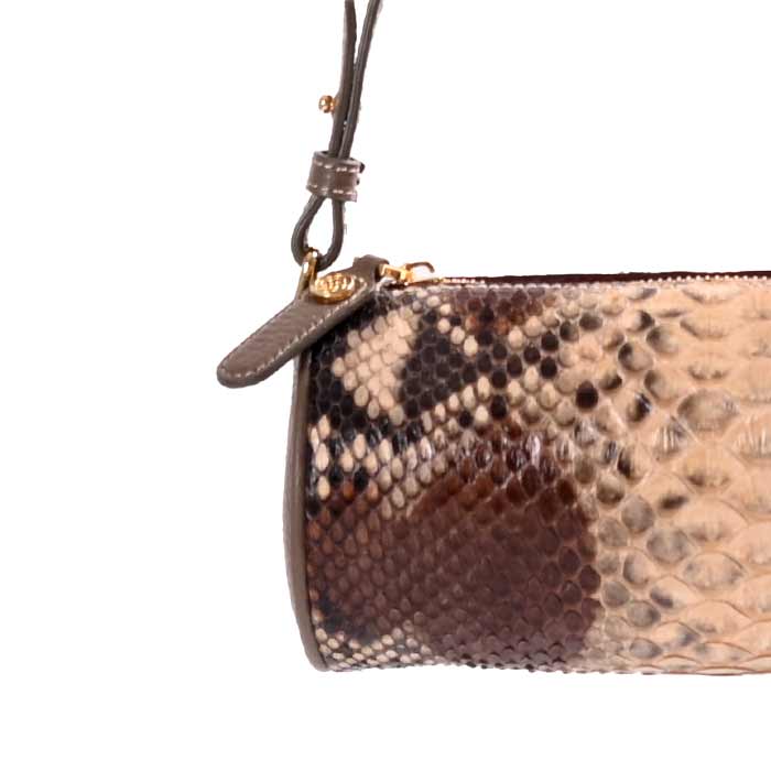 Pencil Case - Python - Brown Combo