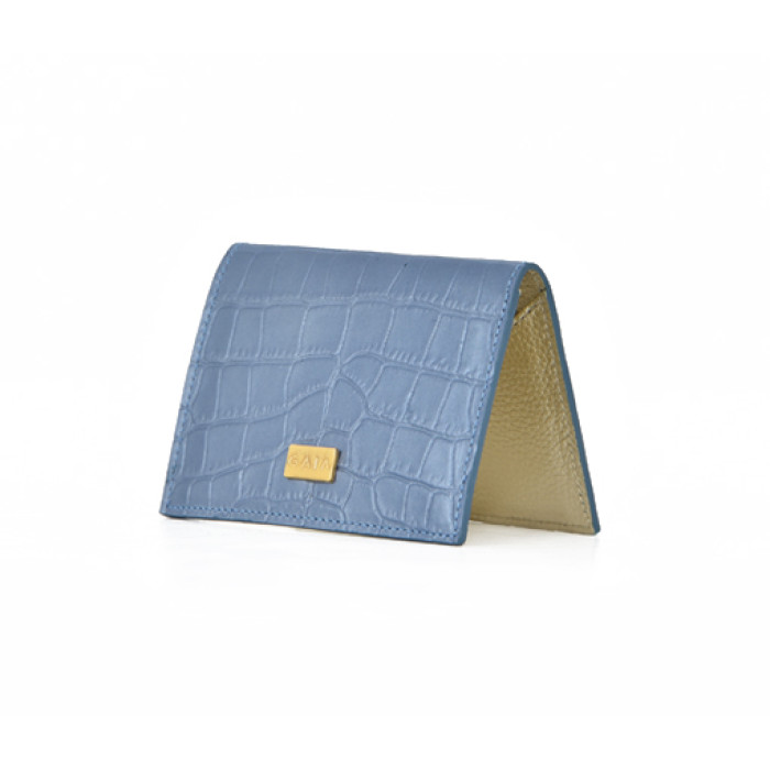 Cardholder Nacre - Blue