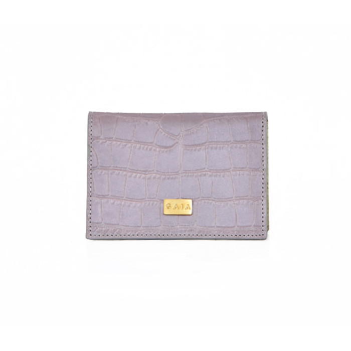 Cardholder Nacre - Mauve