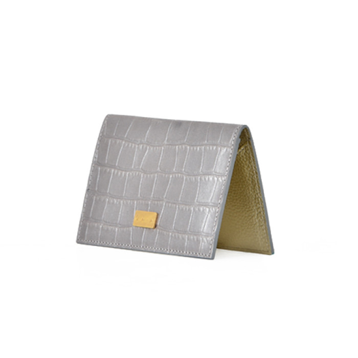Cardholder Nacre - Silver