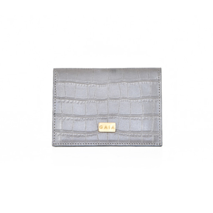 Cardholder Nacre - Silver