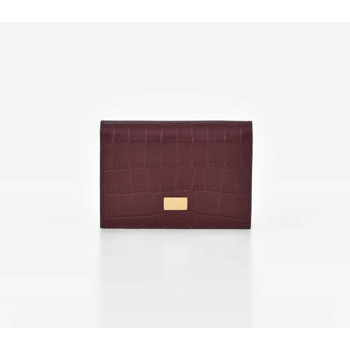 Cardholder Nacre - Maroon
