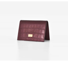Cardholder Nacre - Maroon