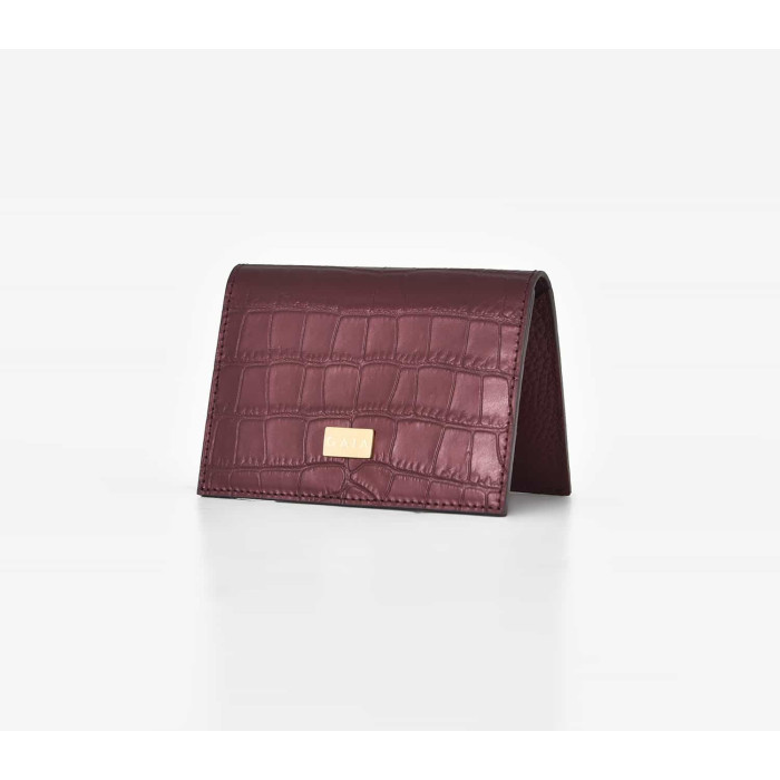 Cardholder Nacre - Maroon