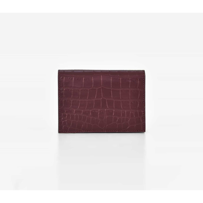 Cardholder Nacre - Maroon