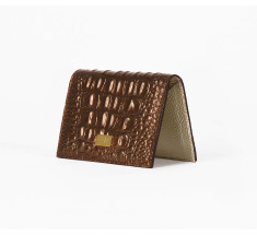 Cardholder Crocodile - Bronze