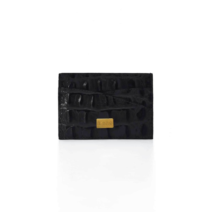Cardholder Double Curve - Black