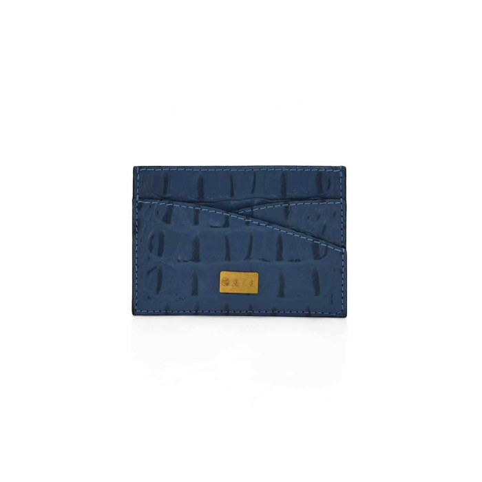 Cardholder Double Curve - Light Blue