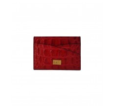 Cardholder Double Curve - Red