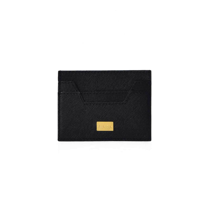 Cardholder Hex Cut Textured - Black 