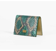 Cardholder Python - Multi Light Green