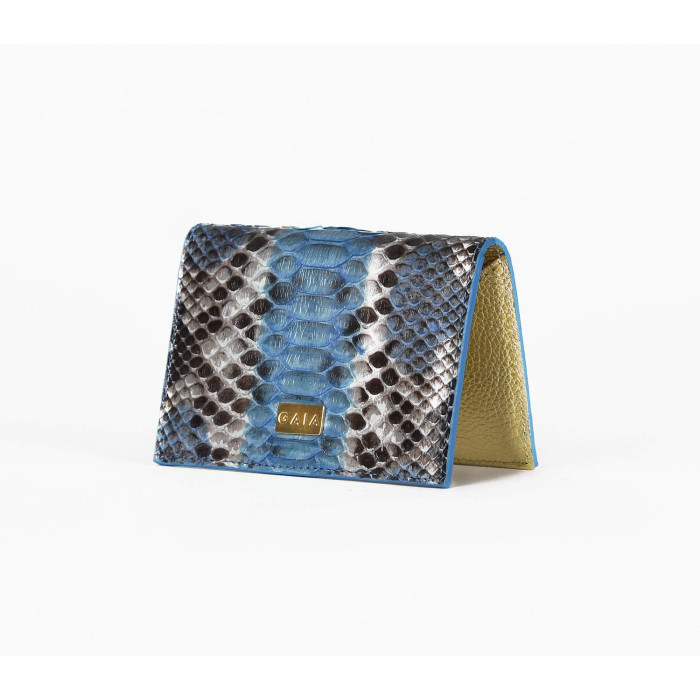 Cardholder Python - Multi Blue