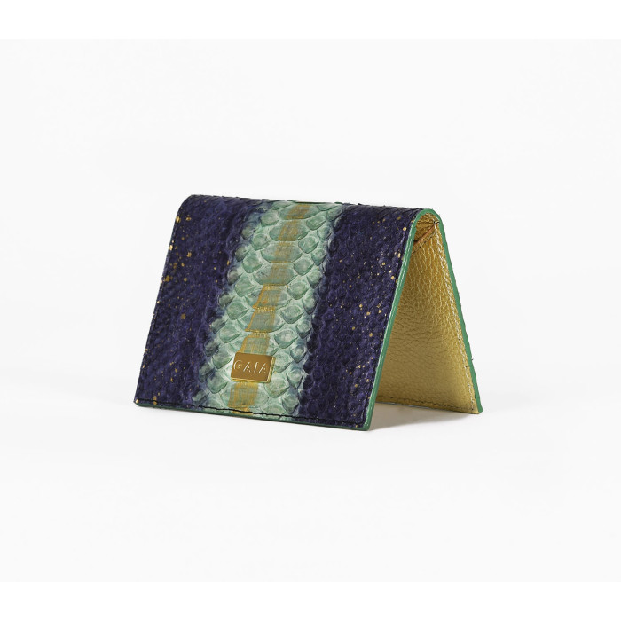 Cardholder Python - Multi Navy Blue