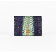 Cardholder Python - Multi Navy Blue