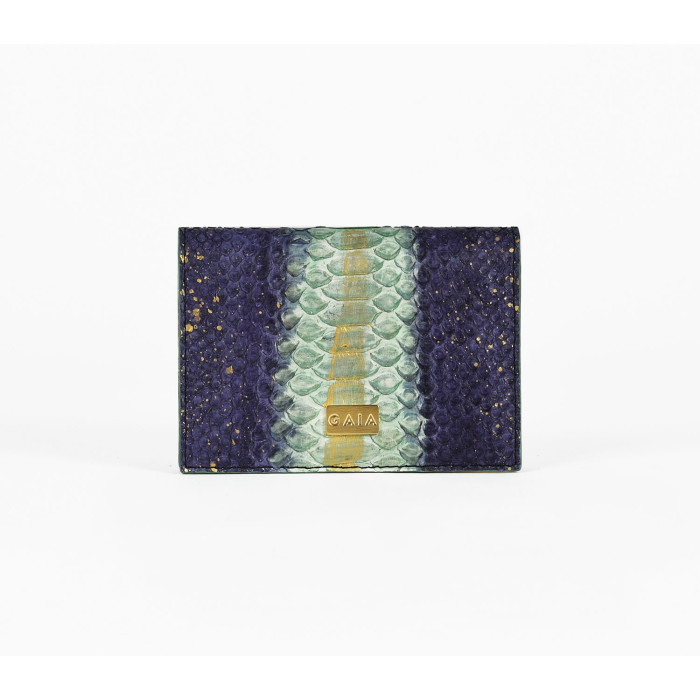 Cardholder Python - Multi Navy Blue