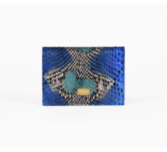 Cardholder Python - Multi Vivid Blue