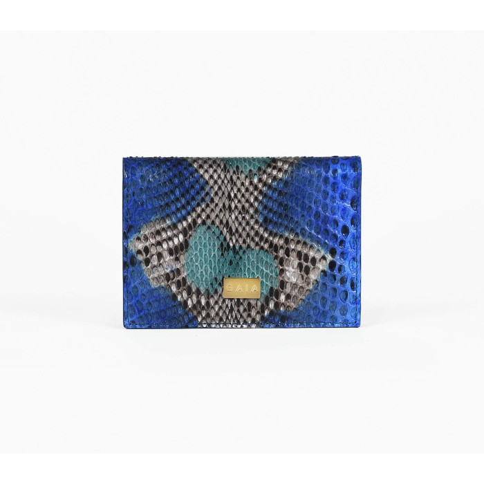 Cardholder Python - Multi Vivid Blue