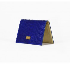 Cardholder Python - Mono Blue Gitane