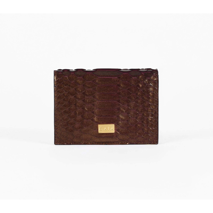 Cardholder Python - Mono Bronze