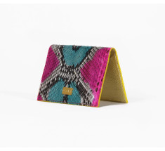 Cardholder Python - Multi Vivid Pink
