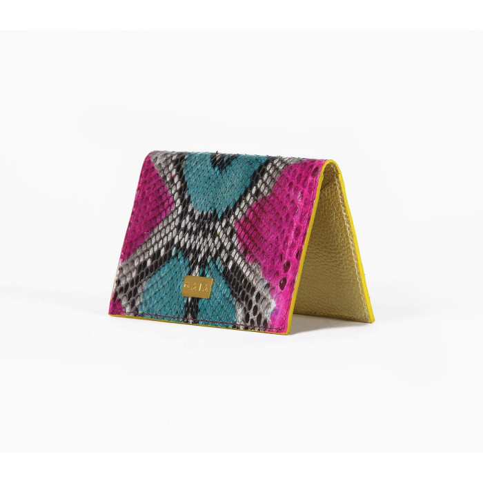 Cardholder Python - Multi Vivid Pink