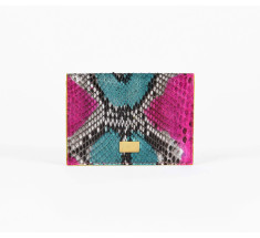 Cardholder Python - Multi Vivid Pink