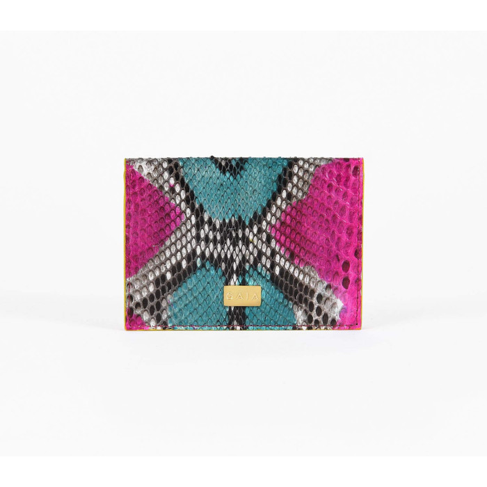 Cardholder Python - Multi Vivid Pink
