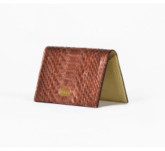 Cardholder Python - Mono Salmon