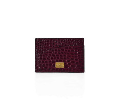 Cardholder Single Curve - Balsamic