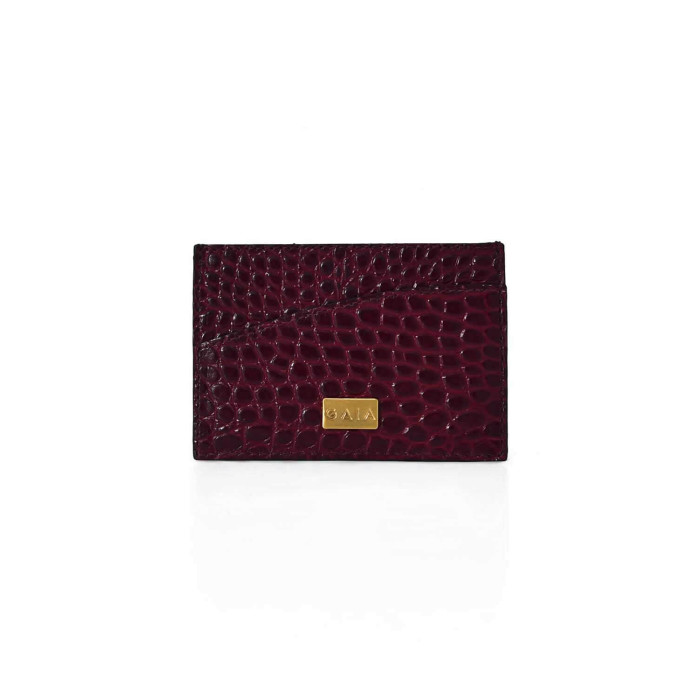 Cardholder Single Curve - Balsamic