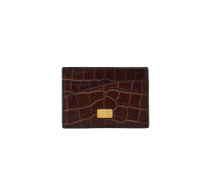 Cardholder Single Curve - Brown