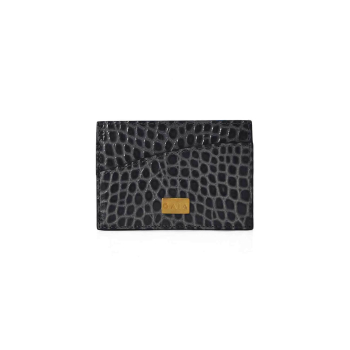 Cardholder Single Curve - Grey