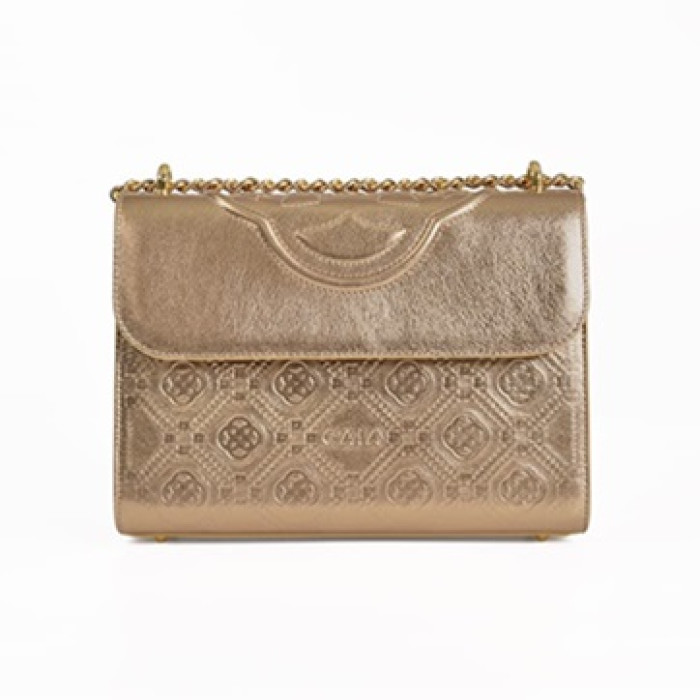 Emblem Cross Medium Bags - Gold