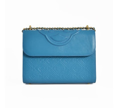 Emblem Cross Medium Bags - Turquoise