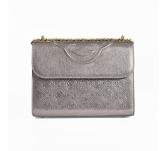 Emblem Cross Medium Bags - Titanium