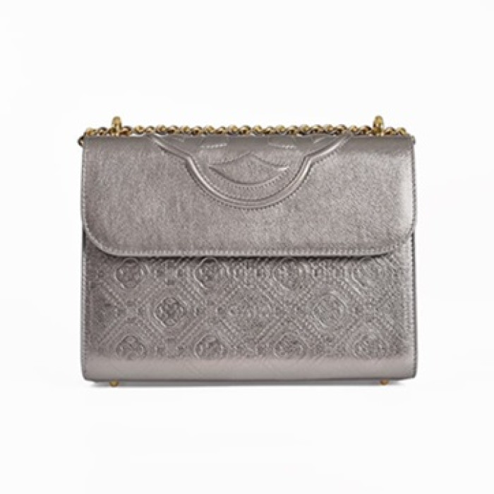 Emblem Cross Medium Bags - Titanium