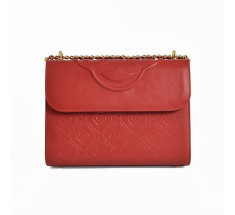 Emblem Cross Medium Bags - Scarlet