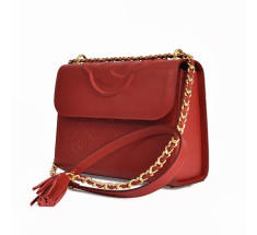 Emblem Cross Medium Bags - Scarlet