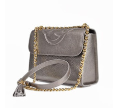 Emblem Cross Medium Bags - Titanium