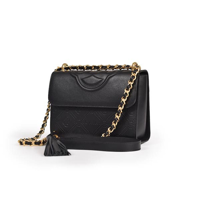 Emblem Cross Bags - Black
