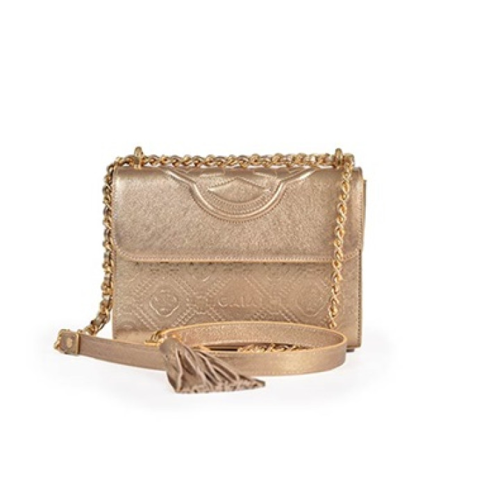 Emblem Cross Bags - Gold