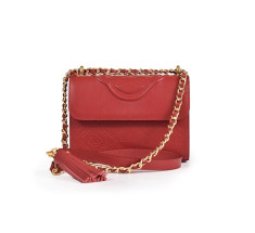 Emblem Cross Bags - Scarlet