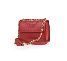 Emblem Cross Bags - Scarlet