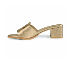 Emblem Heels Mastrotto Matte - Oro