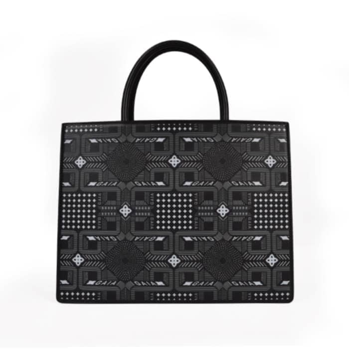 Geometric Medium Bags - Black