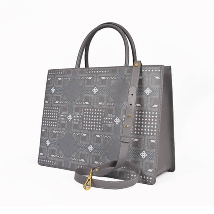 Geometric Medium Bags - Graphite