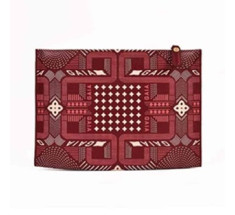 Geometric Clutch - Phonebox Red