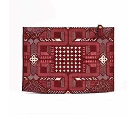 Geometric Clutch - Phonebox Red