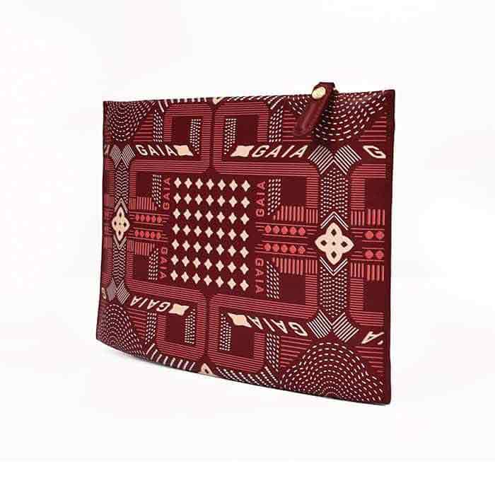 Geometric Clutch - Phonebox Red